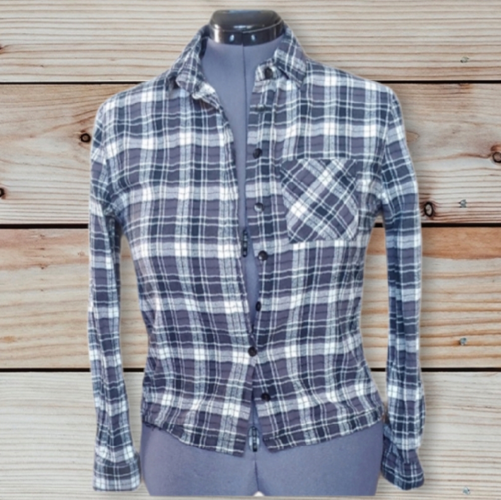 Starlet Long Sleeve Plaid Shirt